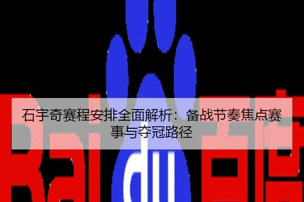 石宇奇赛程安排全面解析：备战节奏焦点赛事与夺冠路径